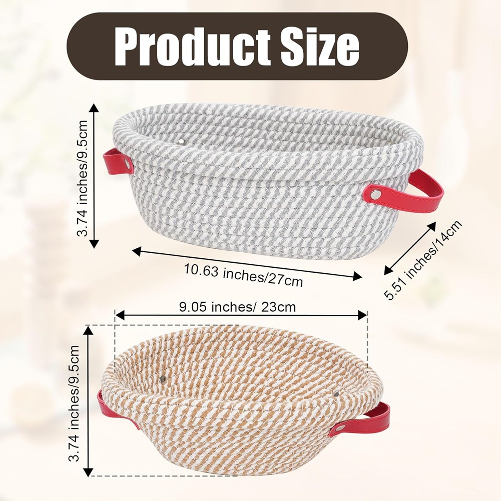 Proofing Basket Banneton - 2pack Banneton Sourdough Bread Proofing Baskets,