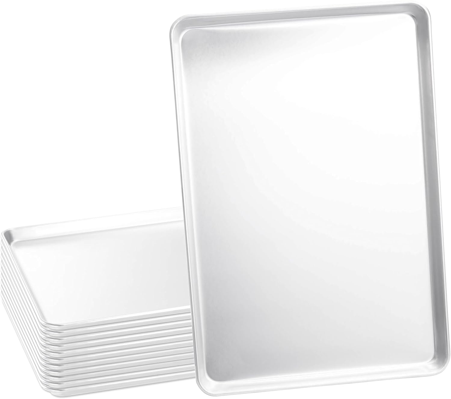Kitchen Baking Cooking - Full Size Commercial Aluminum Baking Sheet