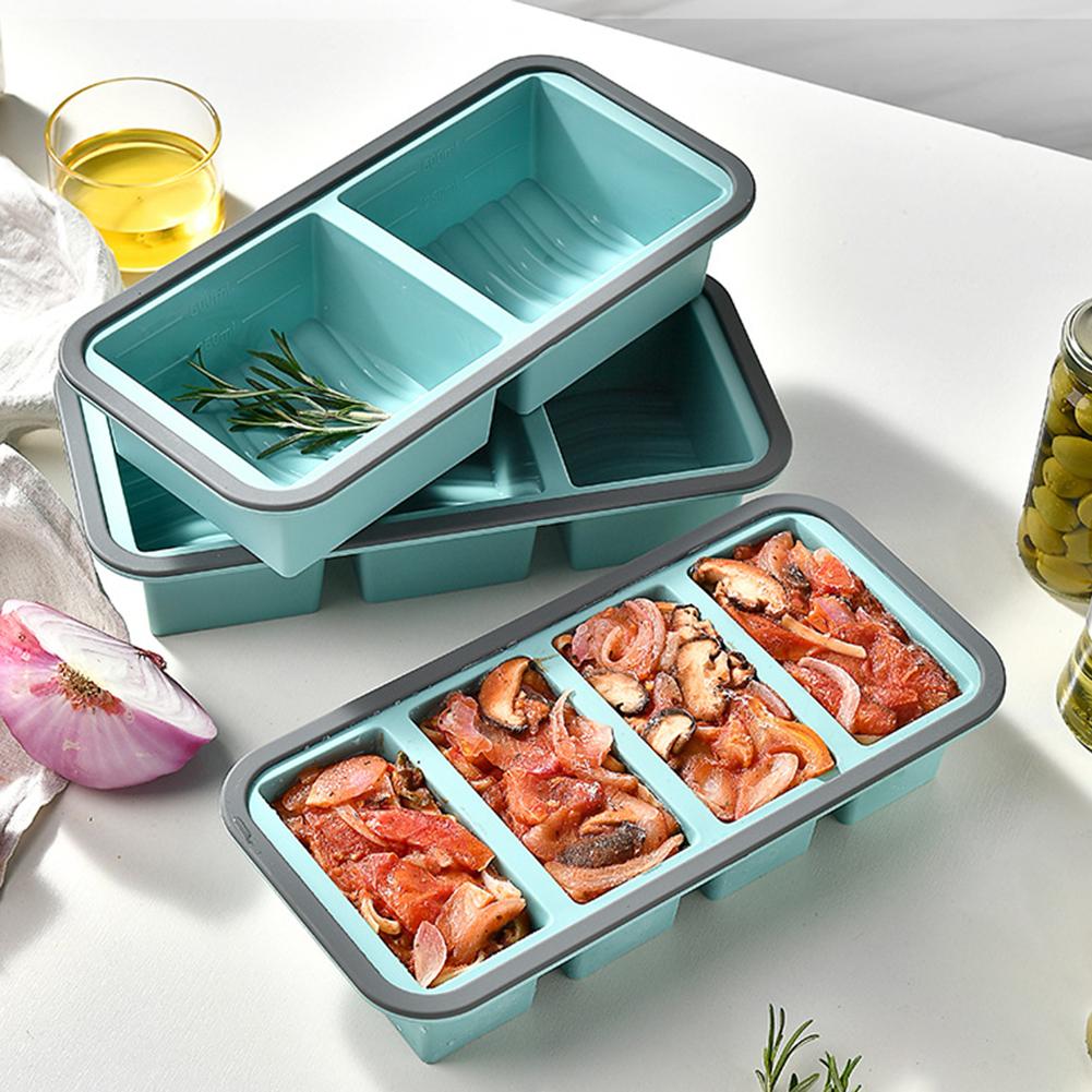 Kitchen Baking Storage Containers - Freeze Preservation Giant Large Silicone Ice