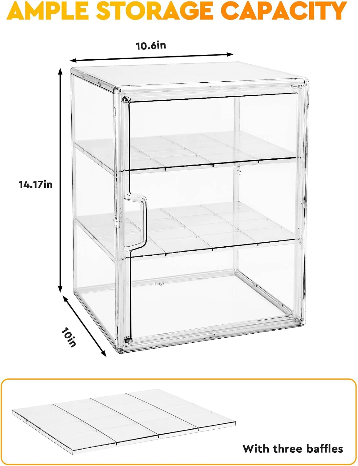 Pastry Display Case,Bread Box  - Kitchen Baking Storage Containers ulasan dan harga
