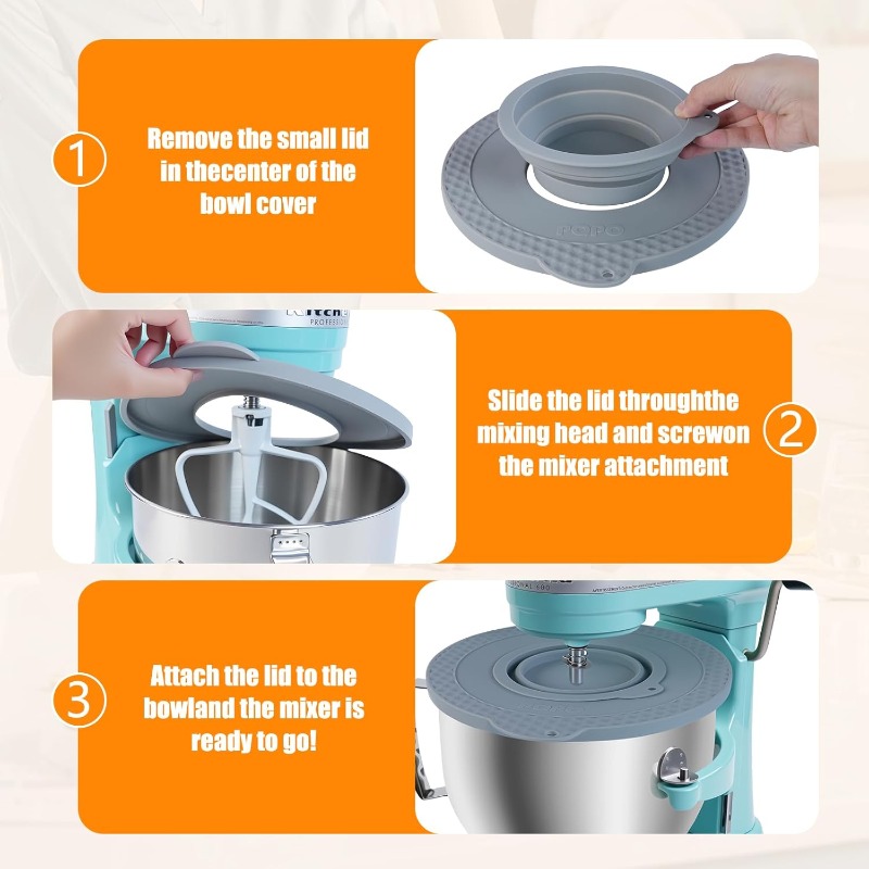 Silicone Mixer Bowl Cover Comp - Kitchen Aid Baking Mixer ulasan dan harga
