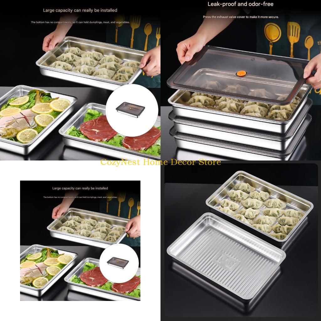 92MF Stainless Steel Multipurp - Kitchen Baking Storage Containers ulasan dan harga