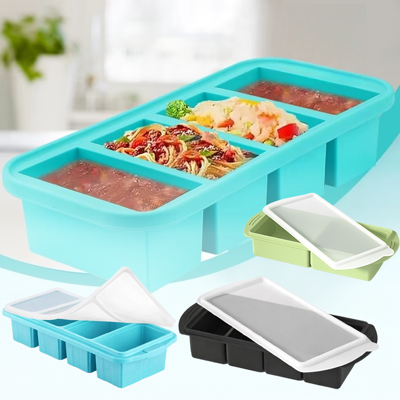 Large Silicone Ice Cube Mold w - Kitchen Baking Storage Containers ulasan dan harga
