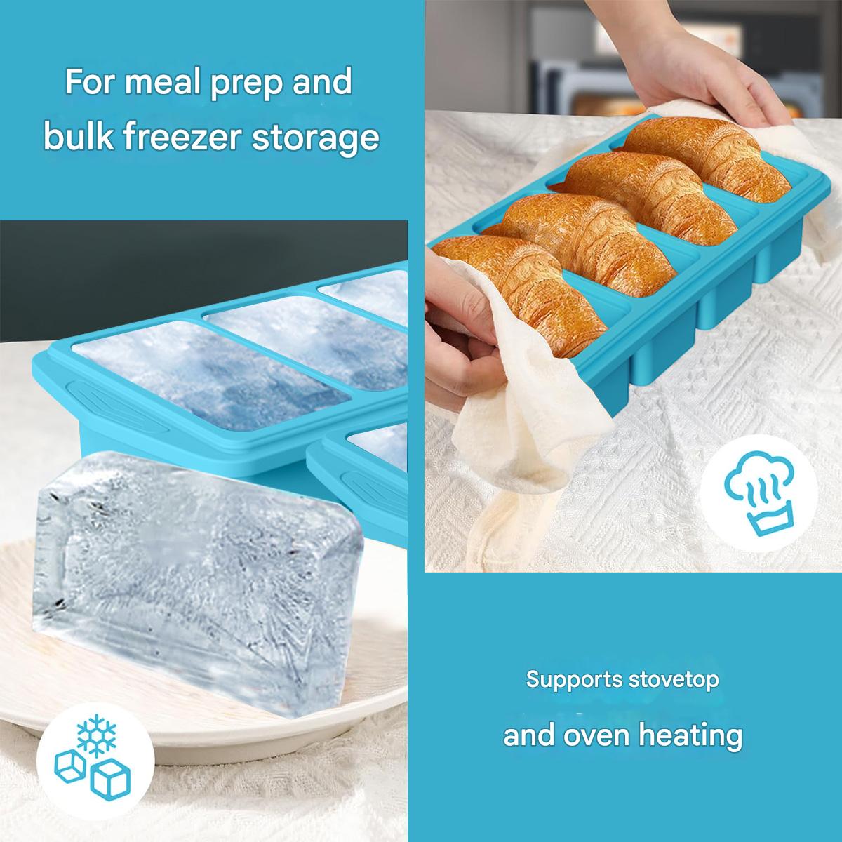 Large Silicone Ice Cube Mold w - Kitchen Baking Storage Containers ulasan dan harga
