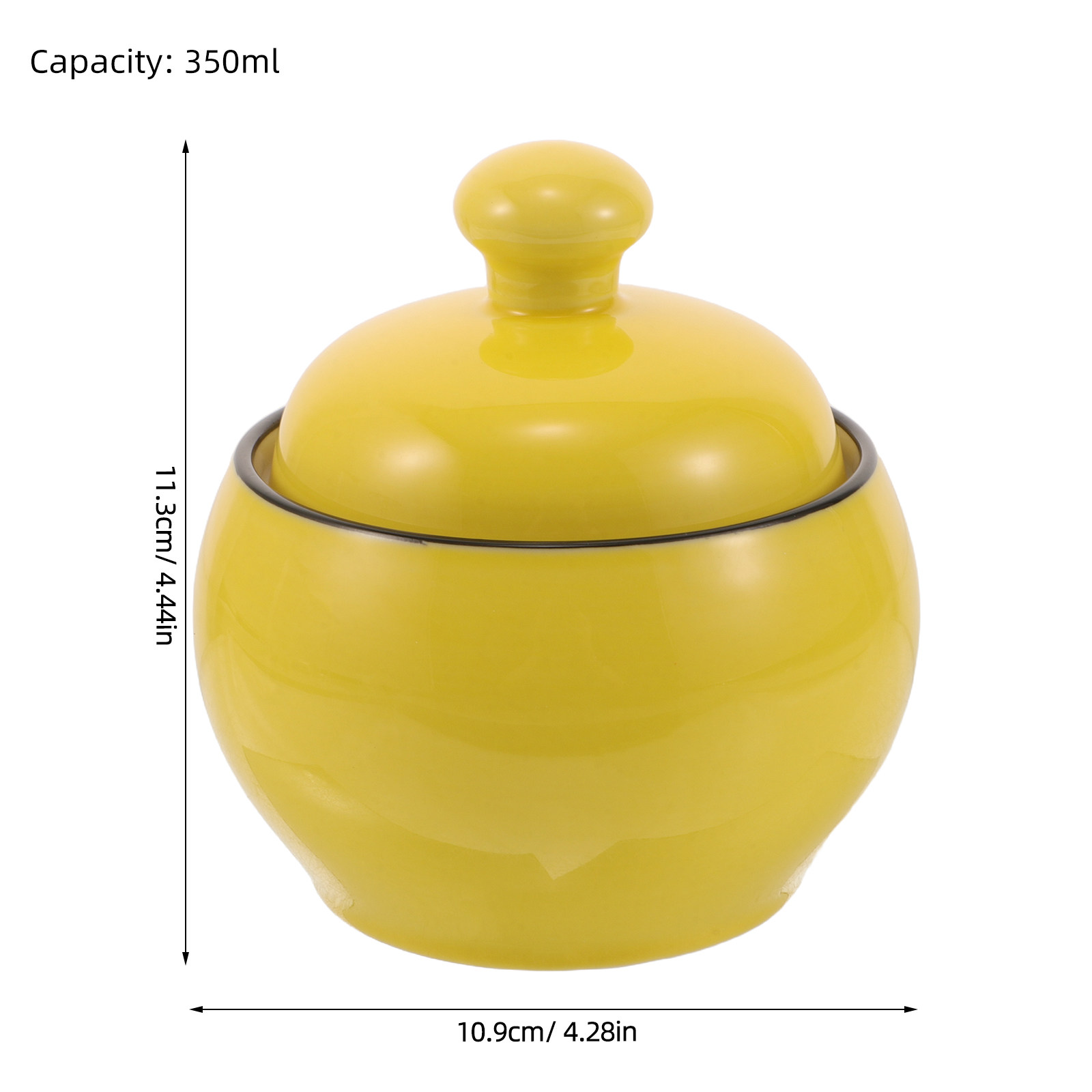 Ceramic Sugar Jar Drum Shape V - Kitchen Baking Storage Containers ulasan dan harga