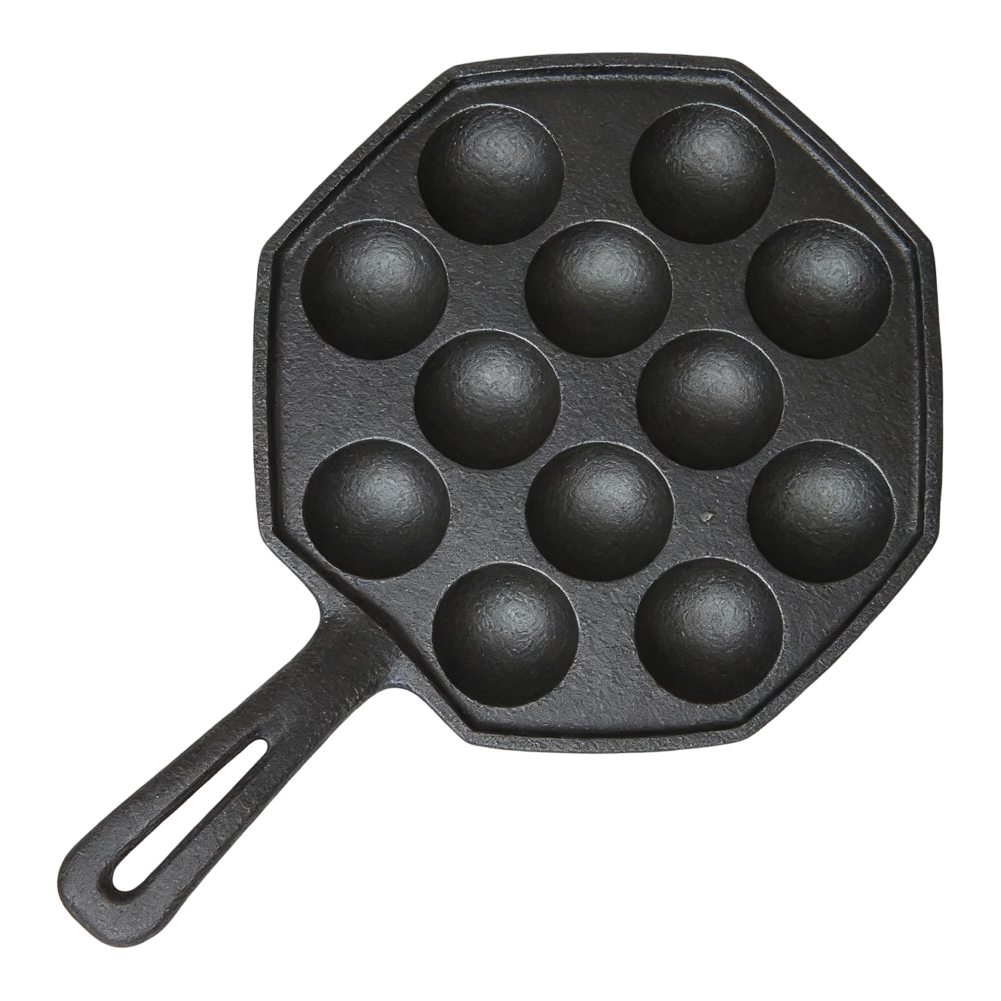 Cast Iron Takoyaki Maker 12 Pi - Baking Kitchen At Home ulasan dan harga