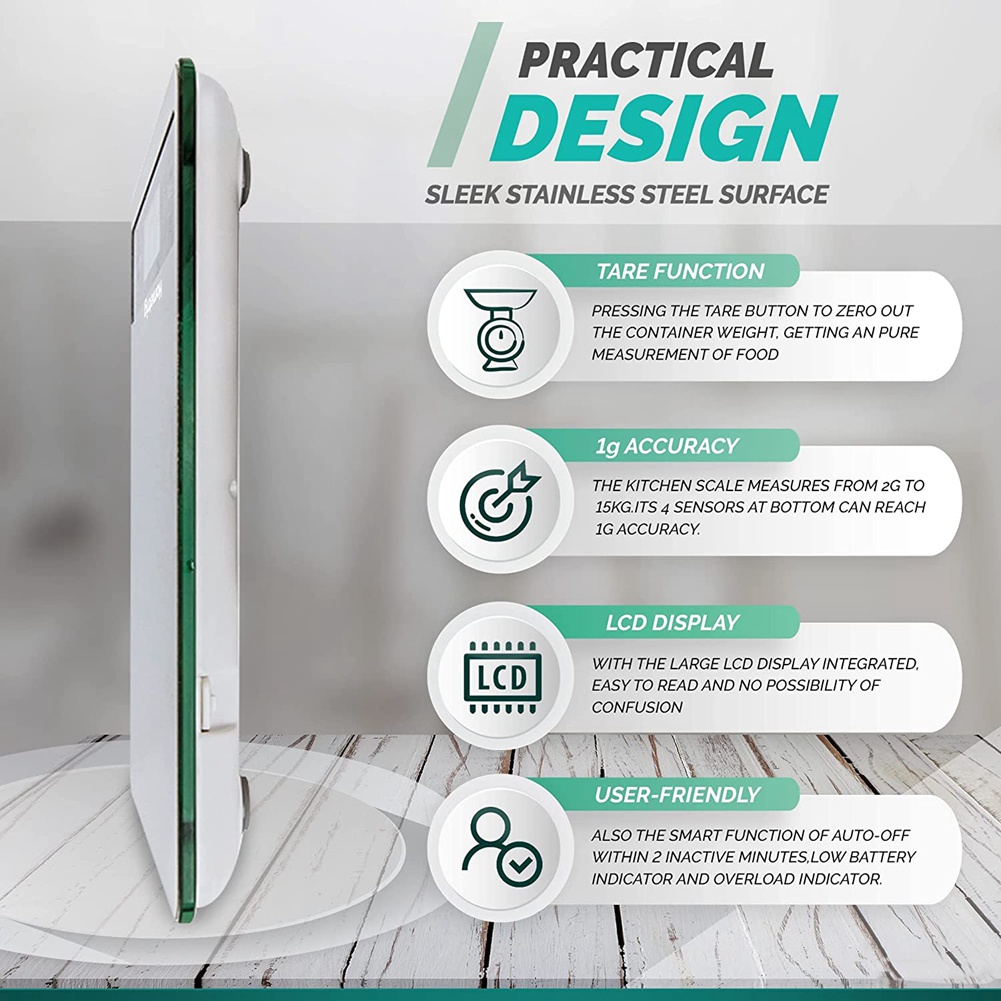 ABHZ-Digital Kitchen Scales -  - Baking Kitchen At Home ulasan dan harga