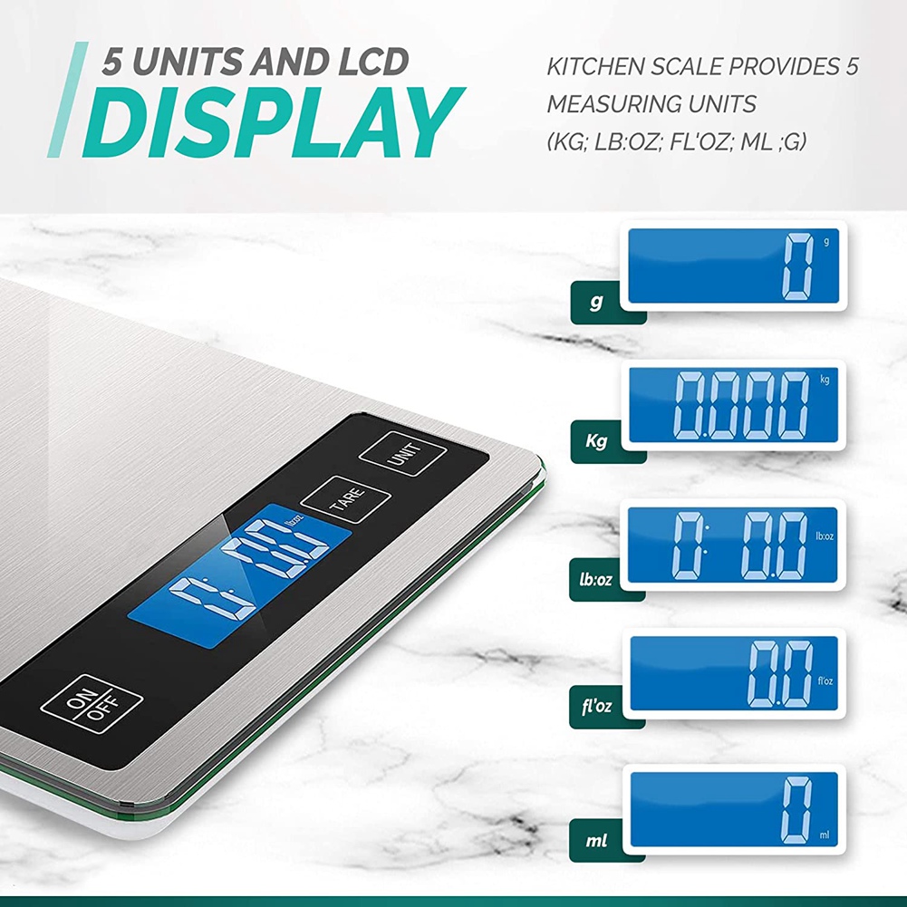 ABHZ-Digital Kitchen Scales -  - Baking Kitchen At Home ulasan dan harga