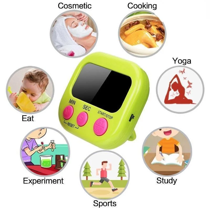 Mini Digital Kitchen Timer Big - Kitchen Baking Game ulasan dan harga