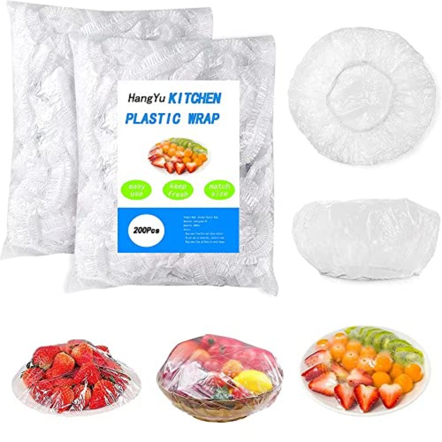 200Pcs Bowl Covers Elastic Foo - Proofing Basket Banneton ulasan dan harga