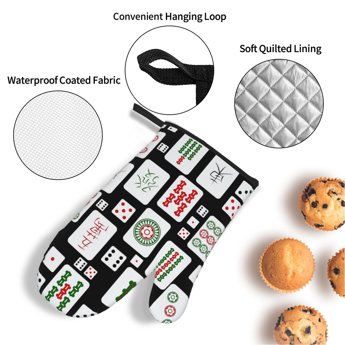 Mahjong Tiles Game Dice Oven M - Kitchen Baking Game ulasan dan harga