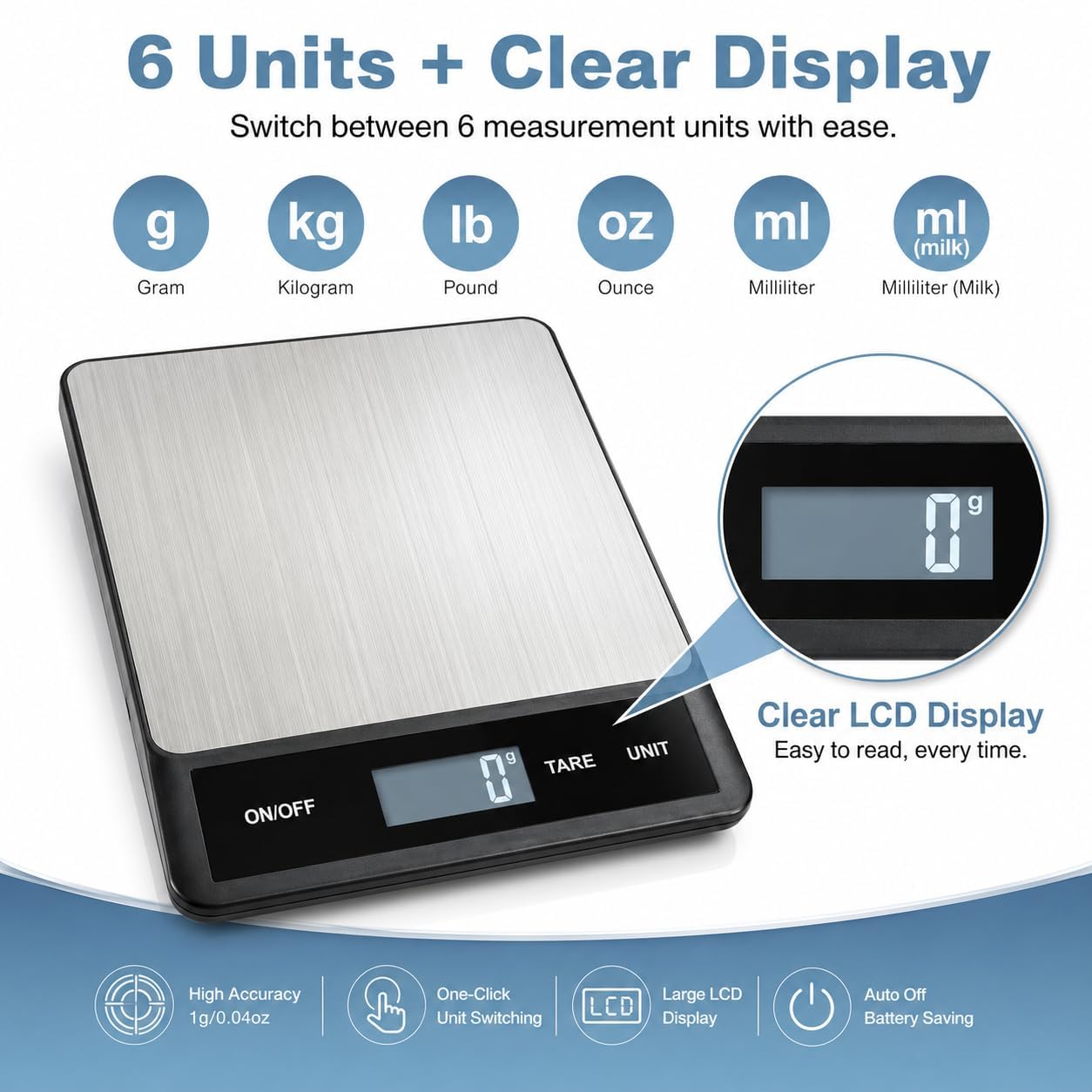 15KG/33LB USB Rechargeable Dig - Kitchen Baking Unit ulasan dan harga