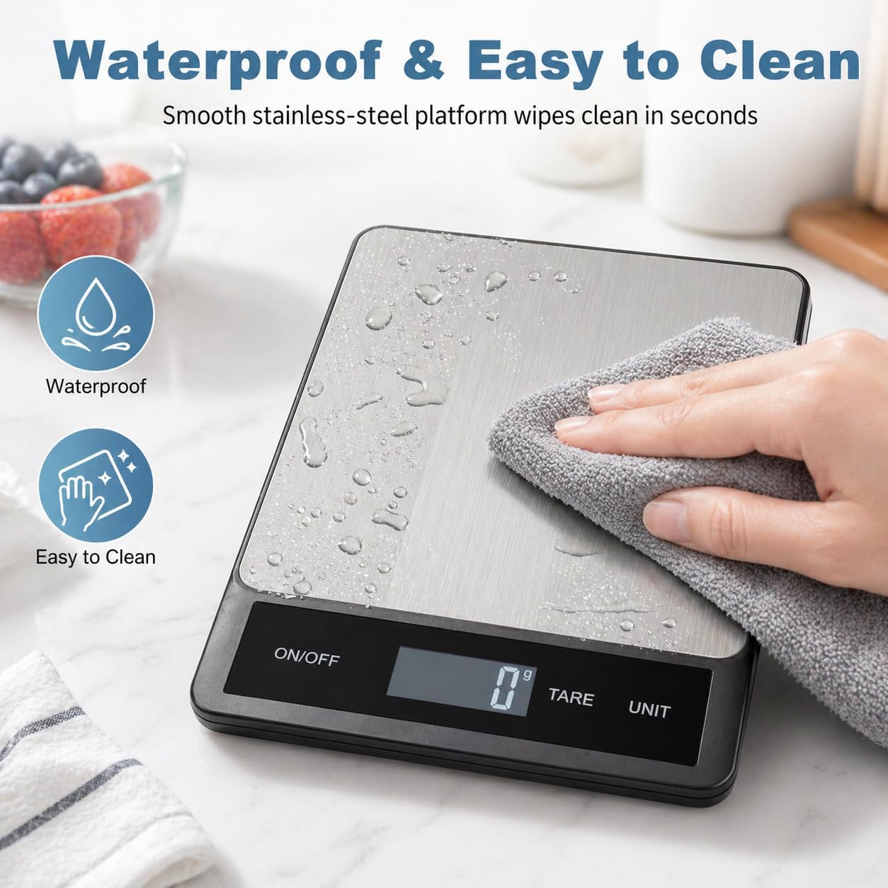 15KG/33LB USB Rechargeable Dig - Kitchen Baking Unit ulasan dan harga