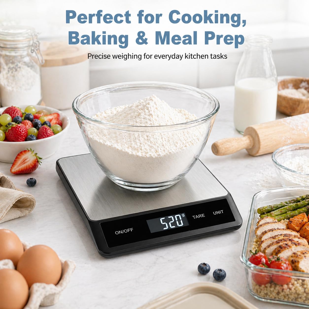 15KG/33LB USB Rechargeable Dig - Kitchen Baking Unit ulasan dan harga