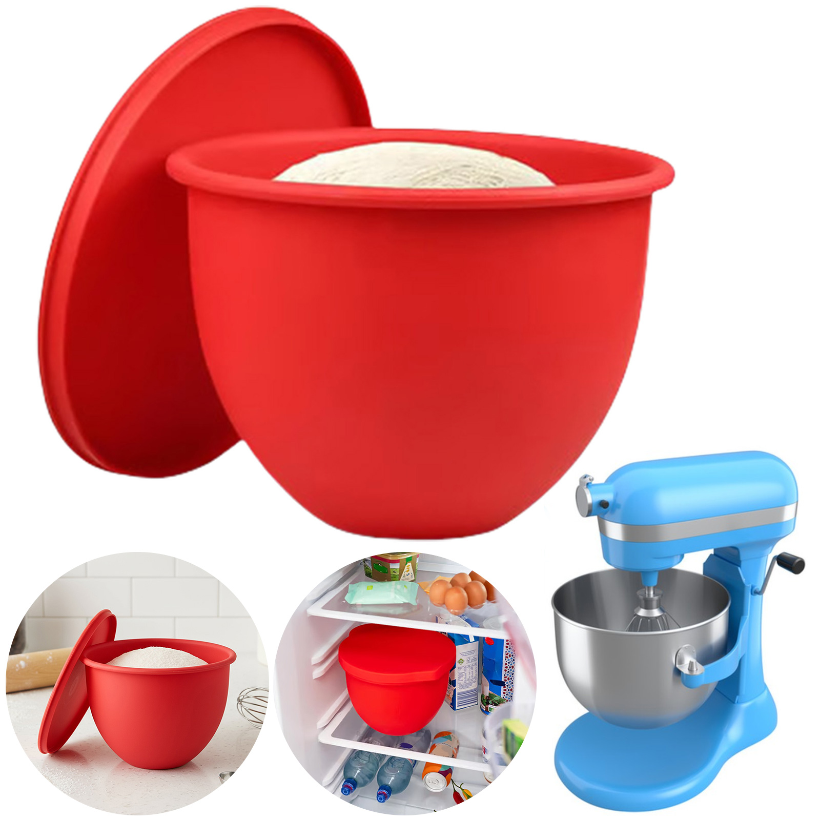 1PC Universal Silicone Pad Lin - Kitchen Aid Baking Mixer ulasan dan harga