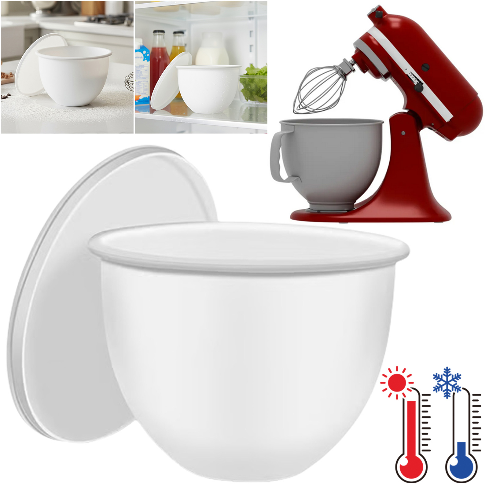 1PC Universal Silicone Pad Lin - Kitchen Aid Baking Mixer ulasan dan harga