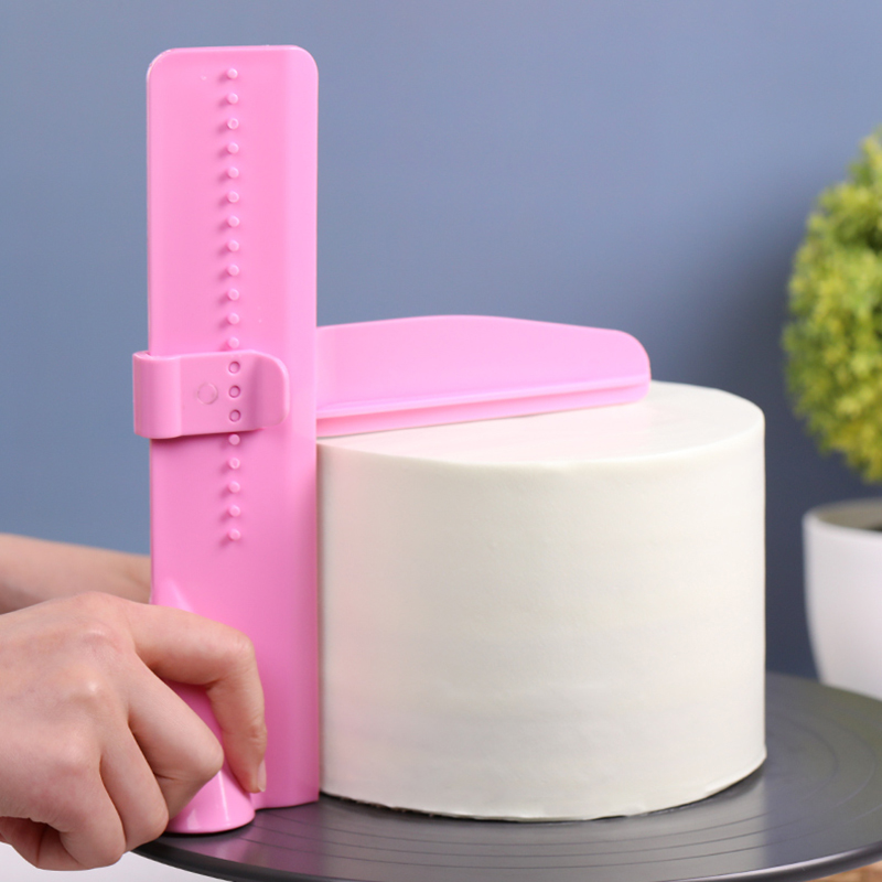 Cake Scraper Smoother Adjustab - Fondant Smoother Set ulasan dan harga