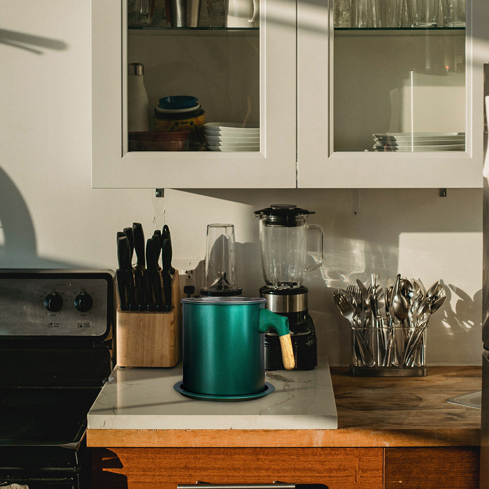 Stainless Steel Oil Filter Con - Kitchen Baking Storage Containers ulasan dan harga