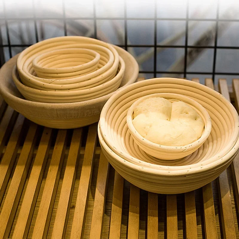 Natural Rattan Bread Proofing  - Proofing Basket Banneton ulasan dan harga