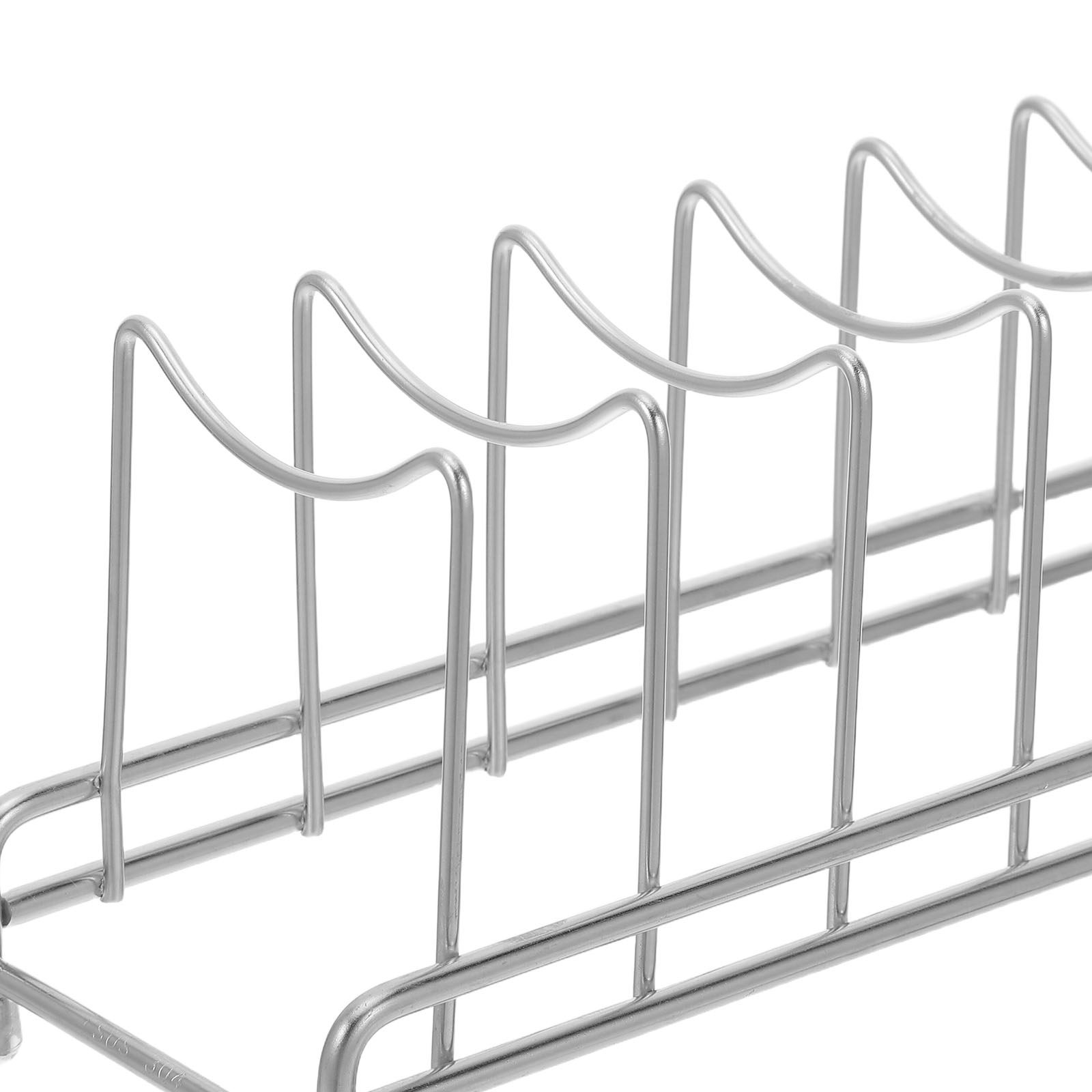 Stainless Steel 9 Section Pot  - Kitchen Cabinet Baking Sheet Organizer ulasan dan harga