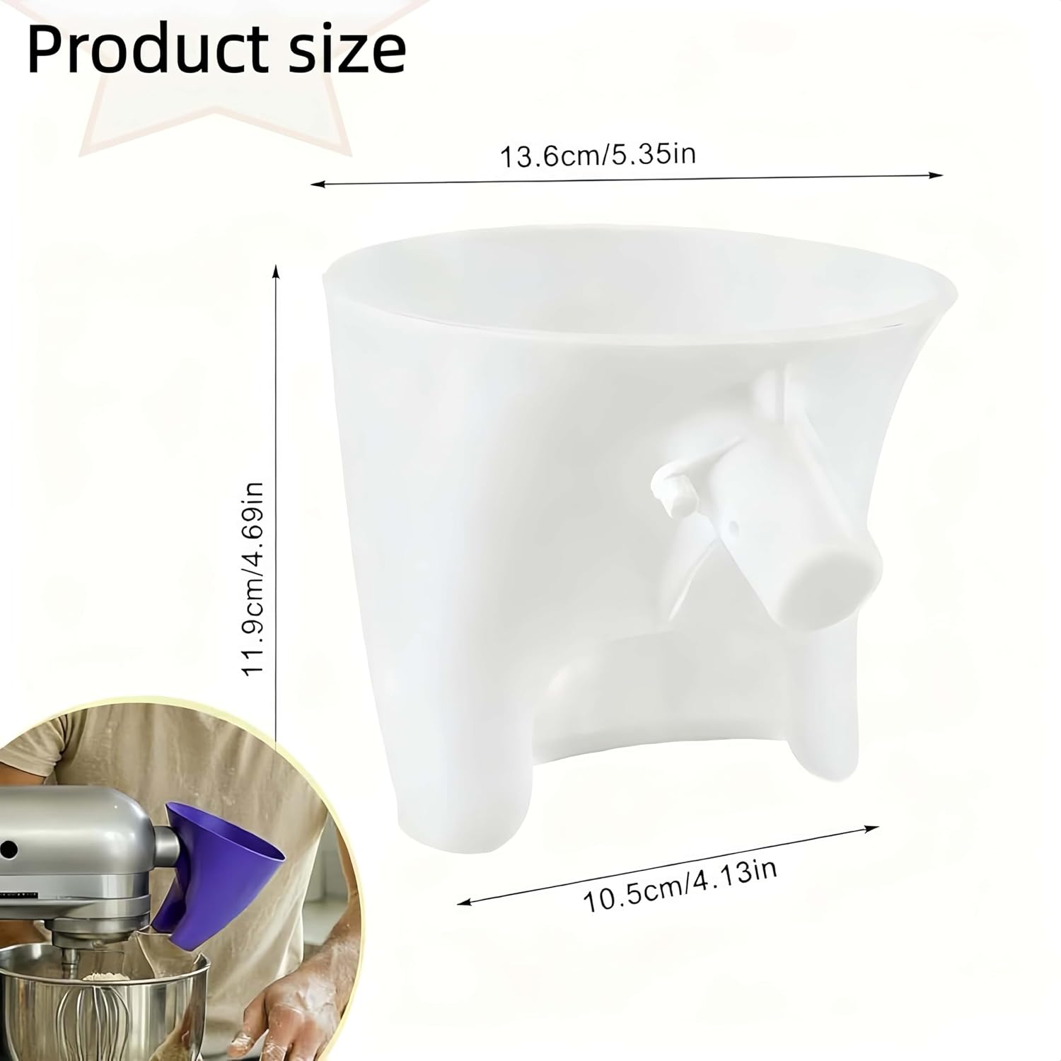Flour Funne Mixer for Kitchen  - Kitchen Aid Baking Mixer ulasan dan harga