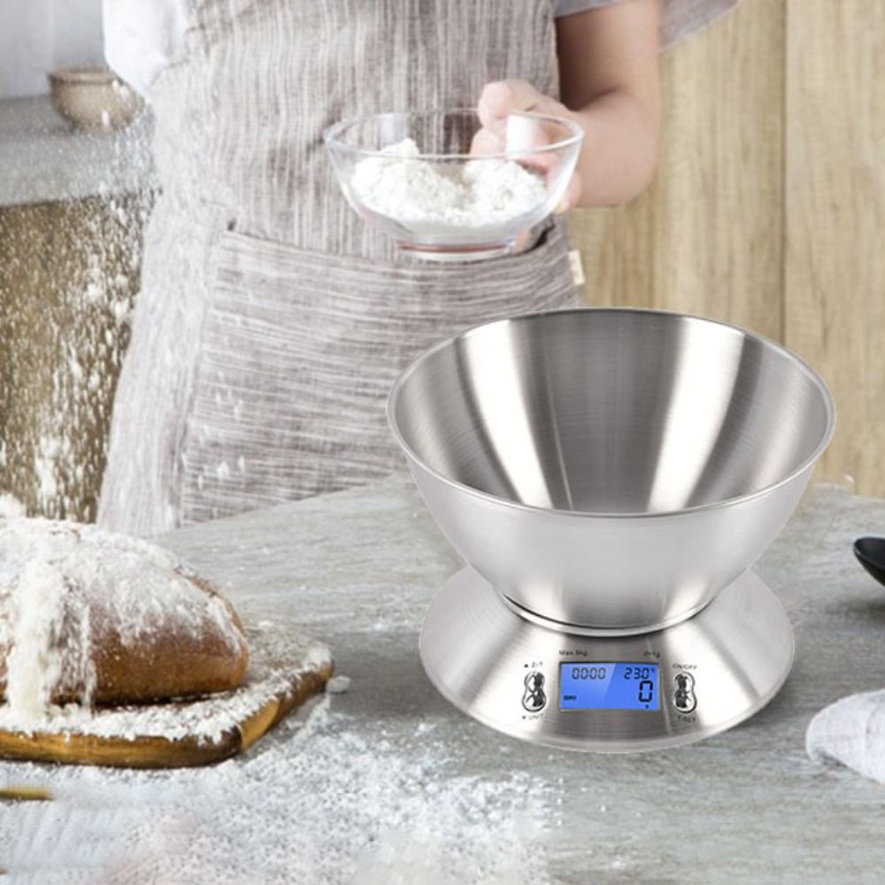 Digital Kitchen Scale Stainles - Kitchen Baking Unit ulasan dan harga