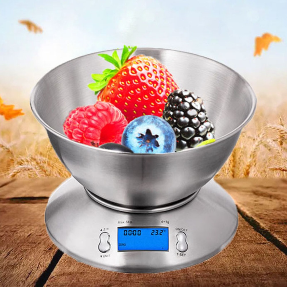 Digital Kitchen Scale Stainles - Kitchen Baking Unit ulasan dan harga
