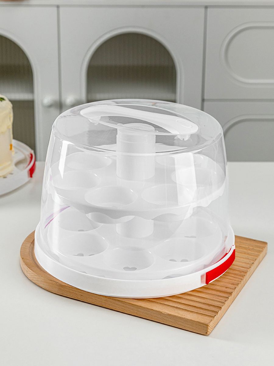Reusuable 6 Inch Birthday Cake - Kitchen Baking Storage Containers ulasan dan harga