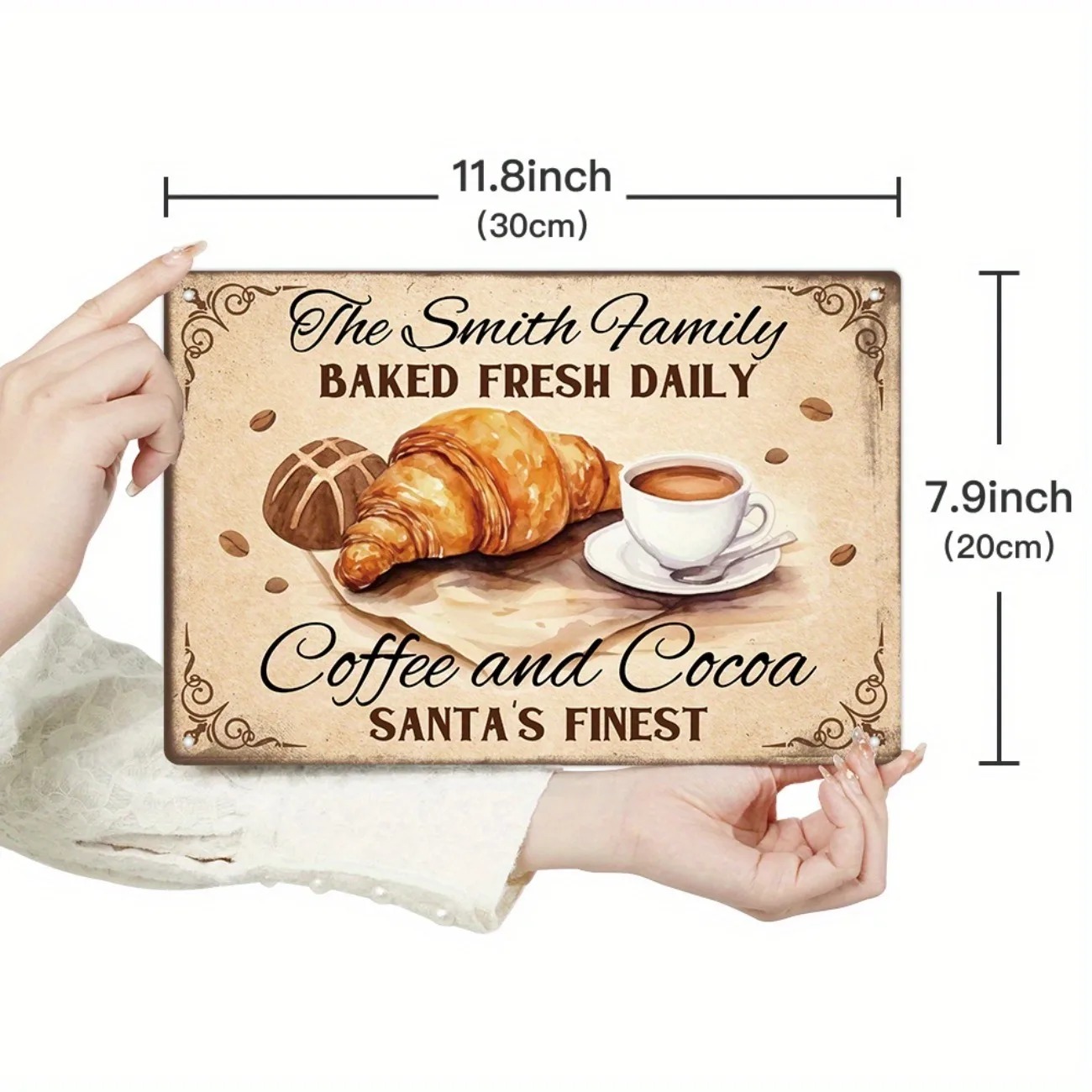 [2D Flat] Rustic Farmhouse Bak - Kitchen Baking Wall Art ulasan dan harga