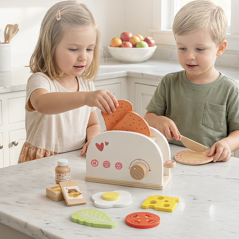 Pretend Play Wooden Kitchen Se - Kitchen Baking Game ulasan dan harga