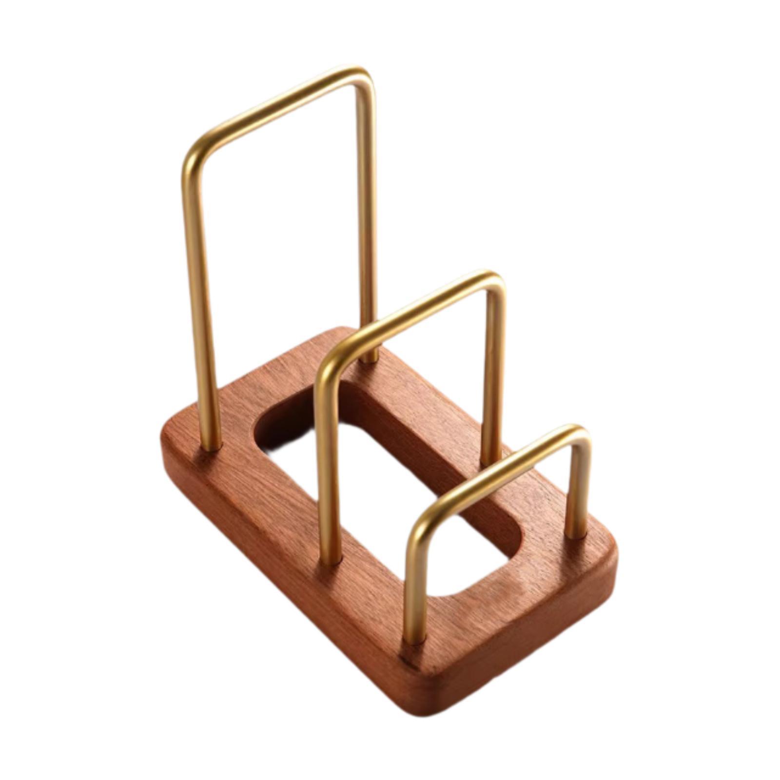 Cutting Board Rack Pot Lid Rac - Kitchen Cabinet Baking Sheet Organizer ulasan dan harga