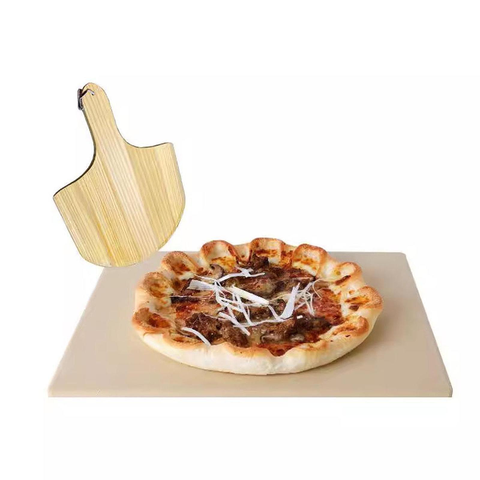 Pizza Oven Grilling Set Cerami - Baking Kitchen At Home ulasan dan harga