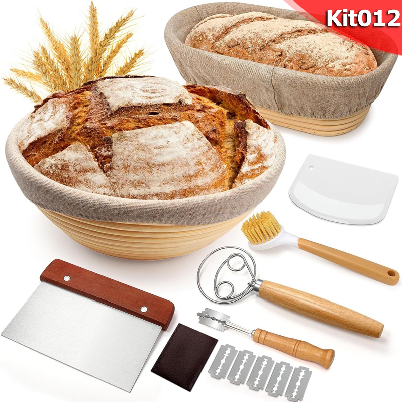 Sourdough Starter Kit Sourdoug - Proofing Basket Banneton ulasan dan harga