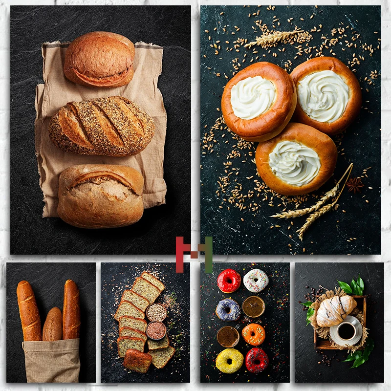 Food Kitchen Blackboard Bread  - Kitchen Baking Wall Art ulasan dan harga