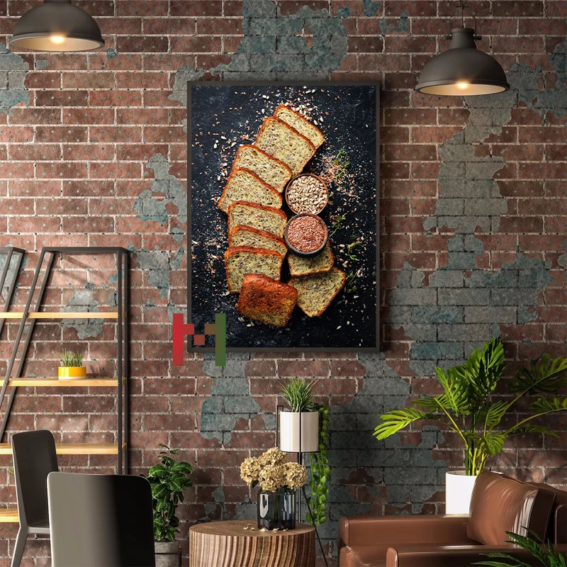 Food Kitchen Blackboard Bread  - Kitchen Baking Wall Art ulasan dan harga