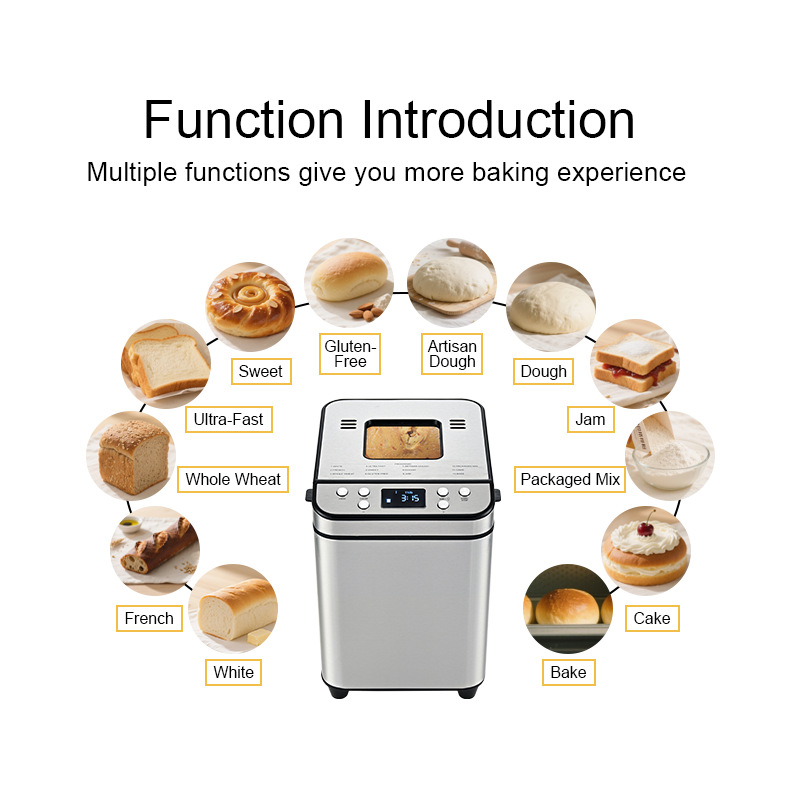 Intelligent Automatic Home Bre - Baking Kitchen At Home ulasan dan harga