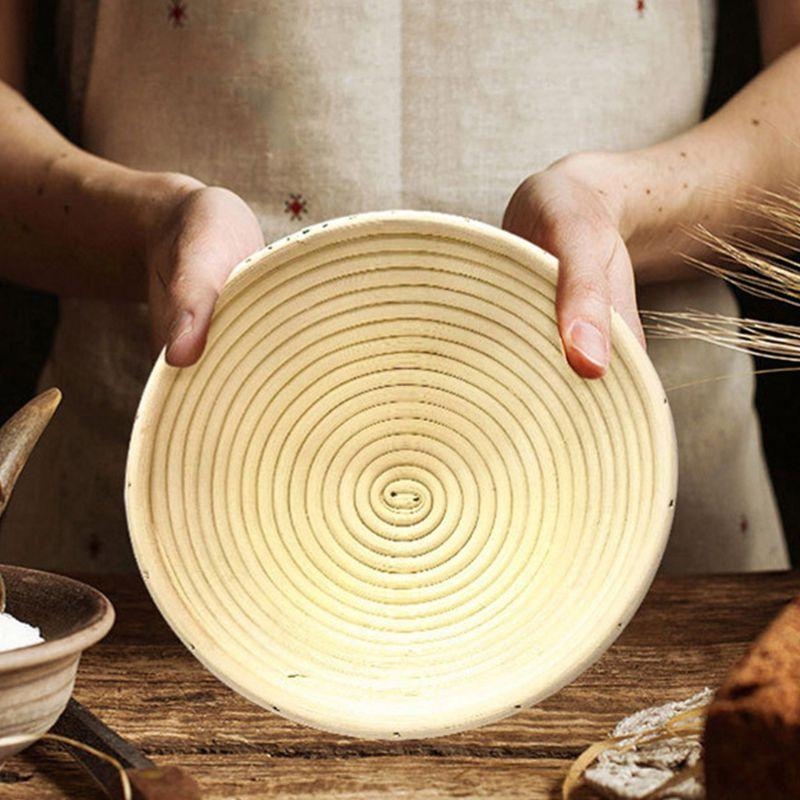  Rattan Baking Dough Basket Co - Proofing Basket Banneton ulasan dan harga