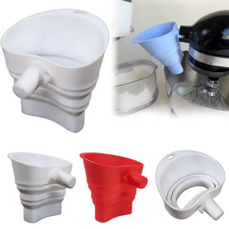 1/3pcs mix Silicone Flour Funn - Kitchen Aid Baking Mixer ulasan dan harga